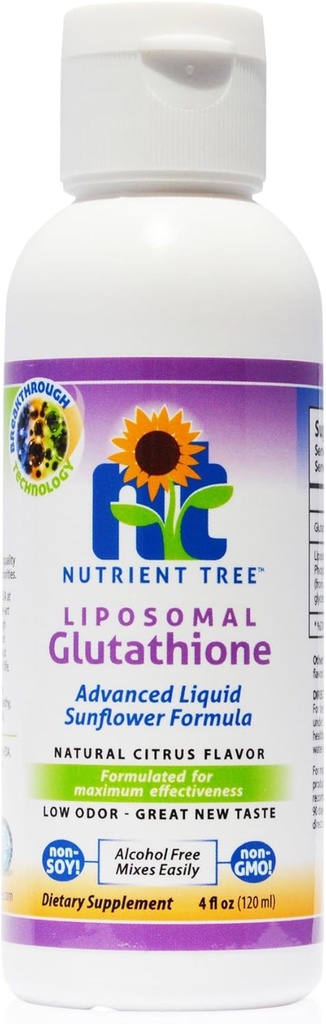 Liposomal Glutathione | New Formulation | Non-Soy Non-GMO | Made in USA