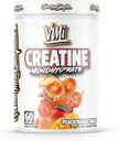 VMI Sports Creatinine Monohydrat Powder Muscle Mass - Strength - Size - Power Note 124; 5 Bedste pr Servering (60 Servering, Peach Mango Ringe)