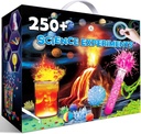UNGLINGA 250 + Science Experiments Kits for Kids, Drenge Piger Legetøj Fødselsdagsgaver Idéer, Kemi Set, S.T.E.M Aktiviteter uddannelsesprojekt, Volcano Scientist Kit
