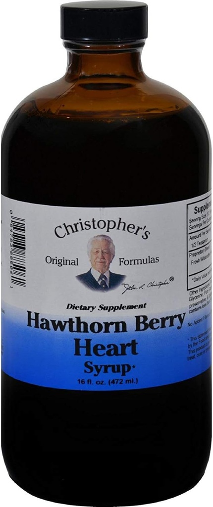Christopher 's Original Formulas Hawthorn Berry Heart Syrup - 16 fl oz