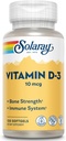 SOLARAY Vitamin D- 3- 400 IE