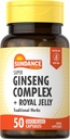 Sundance Super Ginseng Complex 124; med Royal Jelly Buddy 124; 50 Quick Release Kapsler
