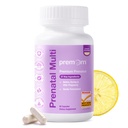 Premom Prenatal Vitaminer for kvinder - Konception for hendes Multivitamin: 27 Næringsstoffer, Inkluderer 680mcg Methyl Folate + Cholin + Jern, Sporbar Ingredient, Fertilitet Kosttilskud til kvinder -30 dages forsyning