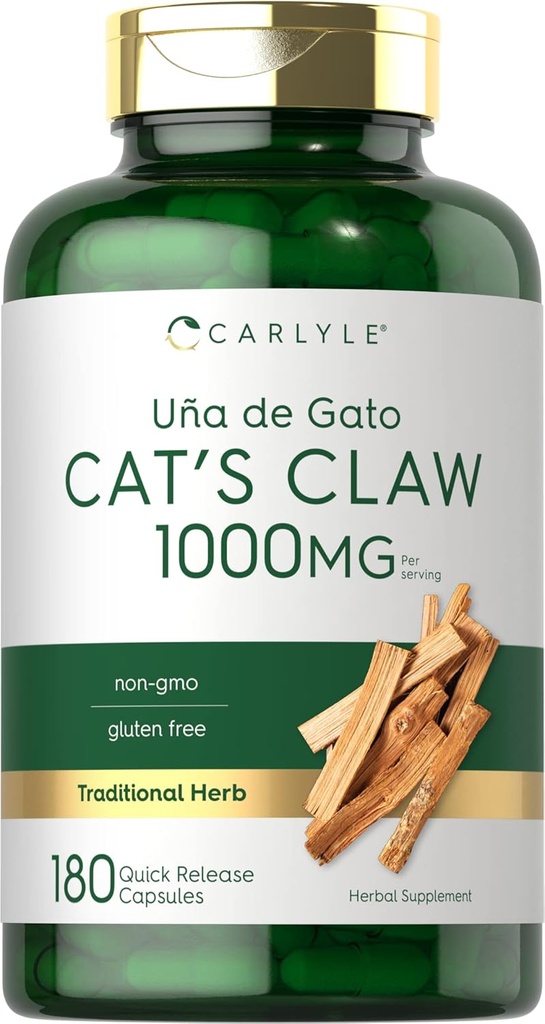 Carlyle Cat 's Claw Herb Capsules 1000mg