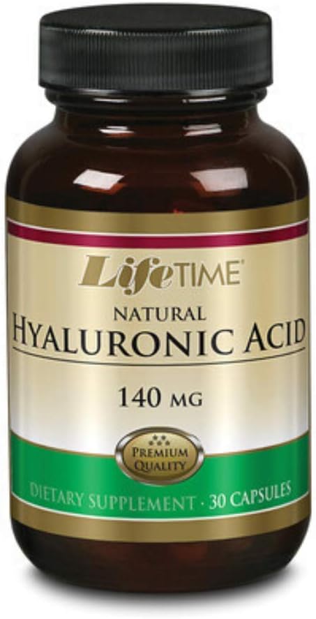 LIFETIME Hyaluronsyre, Kapsel (Btl- Glas) 140mg