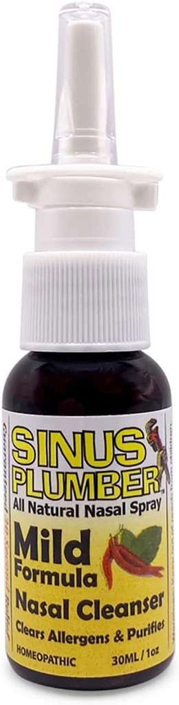 Sinus blikkenslager Allergi Nasal Spray Mild Formel