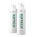 Biofreeze Professional Strength Pain Relief Aerosol Spray, Gigt Pain Reliever, Knee & Lavere Rygsmerter Relief, Sore Muscle Relief, FSA Egnet, 2 Pack (4 FL OZ Biofreeze Menthol Spray)