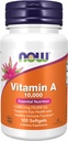 A 10000 IE, 100 Sgels by Now Foods (pakning med 3)