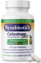 Symbiotika Colostrum 120ct Chewables Plus - Immunity Support for Adult & Kids - Lactoferrin Supplement & Colostrum Protein - Understøtter fordøjelse & Gut - 25% lgG Antistoffer, Gluten Free - Ananas
