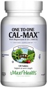 500 mg Calciumtilskud med D3- vitamin (1000 IE) og Magnesium (500 mg) - Knogler, tænder og fælles støtte til mænd og kvinder - 120 tabletter - én til én Cal- Max ved Maxi Health