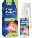 TUHIMO Tinnitus Rëliëf for Ringøre, Natural Effektiv Tinnitus Treatment Spray, 30ml-blå