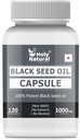 Black Seed Oil Softgel Capsule - 500mg (120 Softgel) Premium Quality Cold Pressed Nigella Sativa Seeds Oil I 2 Months Supplement I Rich Thymoquinone, Vitamin E & Omega 3 6 9