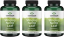 Swanson Stinging Nettle Leaf (Urtica Dioica) - Herbal supplement Fremme Urinære Tract & Respiratory Health Support - Kan støtte sund fluid balance - (120 kapsler) (3 Pack)