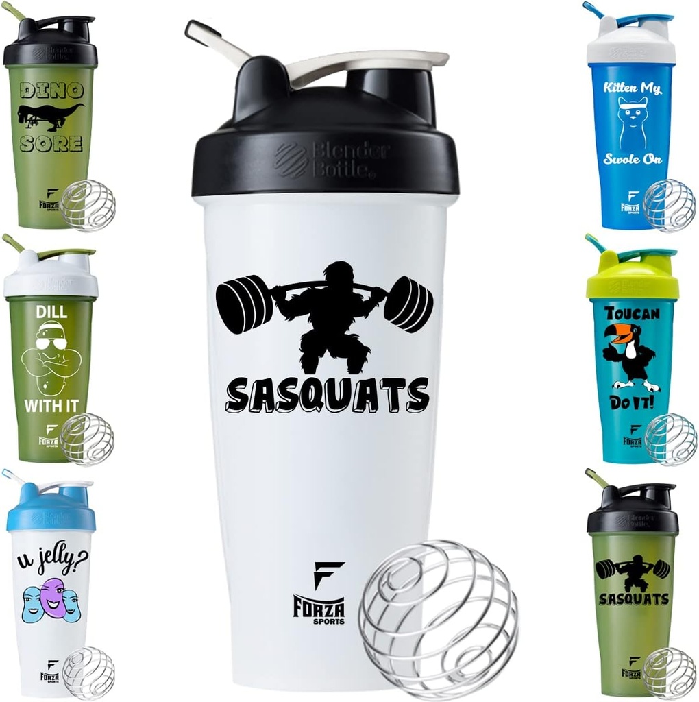 Forza Sports Blender Flaske x Classic 28 oz. Shaker - Sasquats - Sort