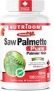 Nutridom Saw Palmetto 500mg, Non- GMO, Vegan, Gluten Free, Soy Free, og Dairy Free (120 Greve)