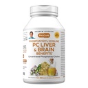 ANDREW LSSMAN PC Lever og hjerne fordele 360 Softgels - Phosphatidyl Cholin, Mest vigtige bygning blok for sunde lever og hjerne struktur, funktion. Ingen tilsætningsstoffer. Let at sluge Softels