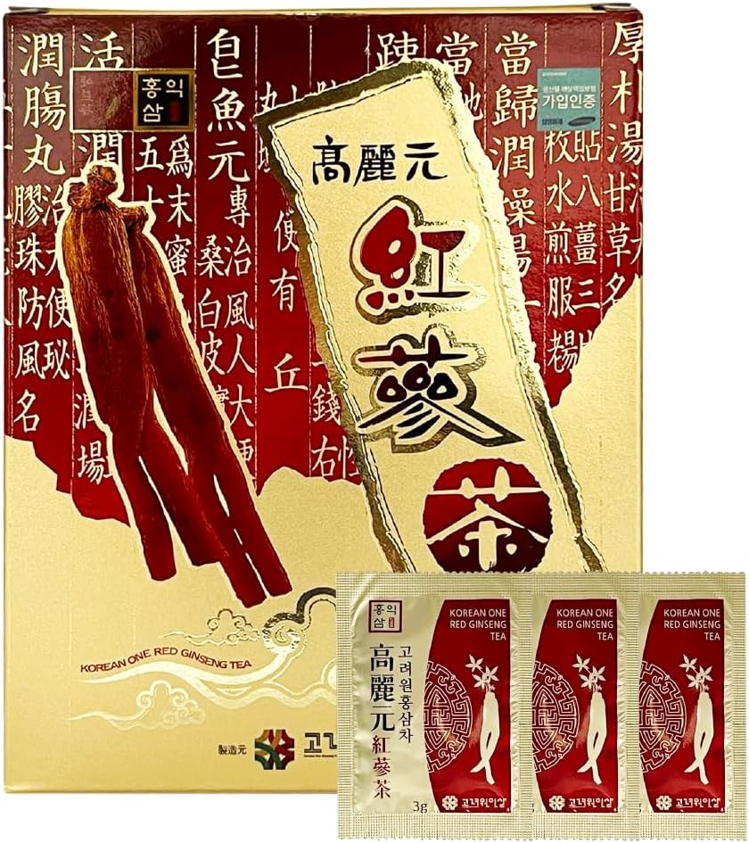 Koreansk Ginseng Extract Granules Tea 50T