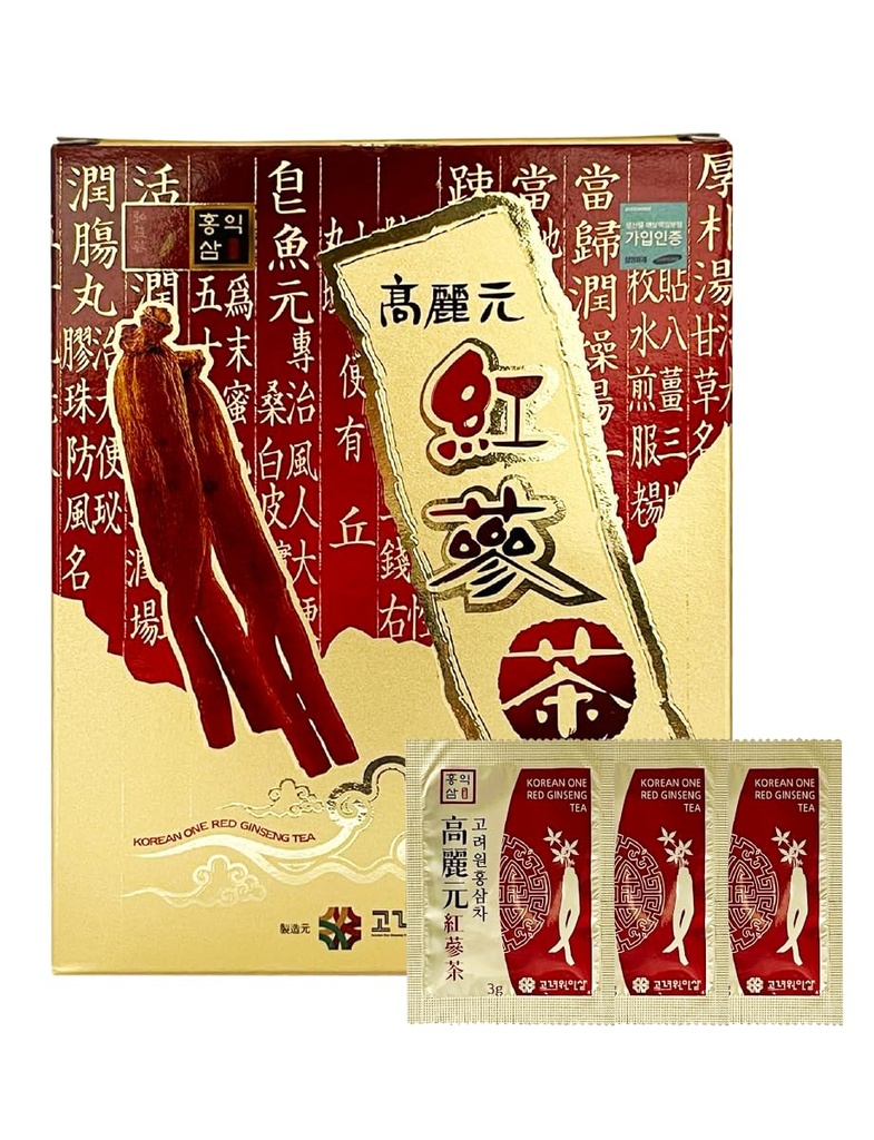 Koreansk Ginseng Extract Granules Tea 50T