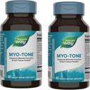 Nature 's Way Myo- Tone - Muscle Function & Soft Tissue Health * - Med Magnesium, Vitamin & B Vitamin - Gluten Free & Vegetar - 80 tabletter (2 Pack)