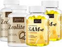 Zeolit Detox kapsler (2 stk.) + SAM- e gummies (2 stk.)