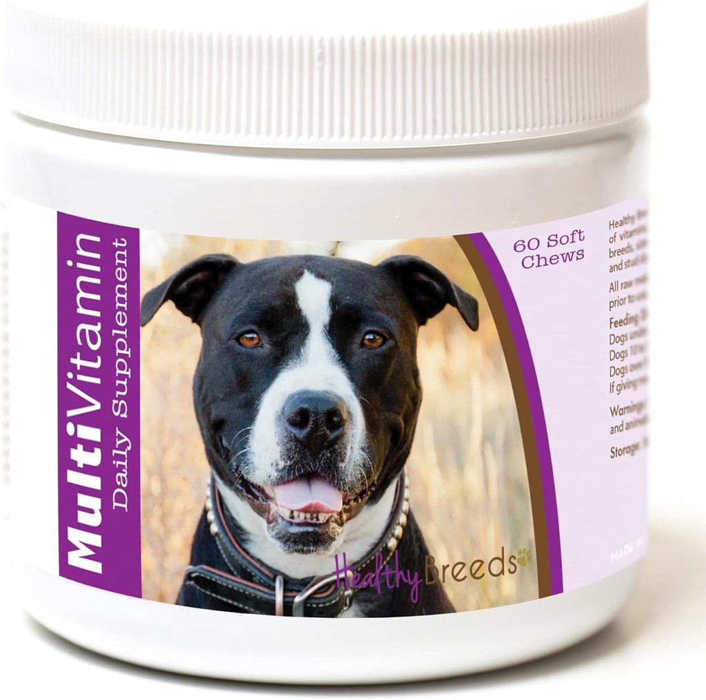 Sunde racer Pit Bull Multi- Vitamin Soft Chews 60 Greve
