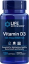 Life Extension D3 5000 IE, 120 Softgels, 125mcg