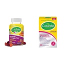 Culturelle daglige probiotika for børn + Veggie Fiber Gummies (Age 3 +) - 60 Greve - fordøjelsessygdomme & kvinders 4- in-1 daglige probiotiske kosttilskud til kvinder - understøtter vaginal sundhed
