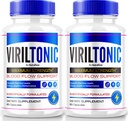NutraRize (pakke med 2 Viriltonic kapsler til mænd, Premium Formel for samlet ydeevne støtte, Alle naturlige supplement til sundhed og velvære, Viriltonic24 Anmeldelser (120 kapsler)