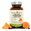 Urterødder - Gurkemeje Curcumin Kapsler - Ekstra styrke - 1000mg Pure Organic Gurkemeje Supplement, 95% Standardiseret Curcumin Extract med BioPerine Pepper og Ingefær