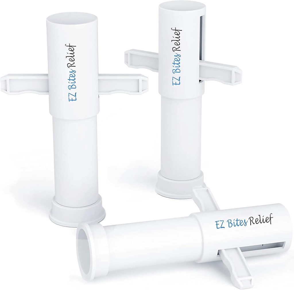 YARKOR Bug Bite sugeværktøj 3 pakker, Kid Friendly Venom Extractor Itch Relief, Natural Reduce Itch & Swell, Bite & Sting Førstehjælp til udendørs vandreture, Backpacking og Camping