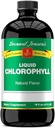 Bernard Jensens 100% Pure Natural Chlorophyll Flavor Liquid Supplements 124; Promoces Alkaline Phh 124; Hjælper med at rengøre blodprøve 124; 16 Fluid Ounce (474 ml)
