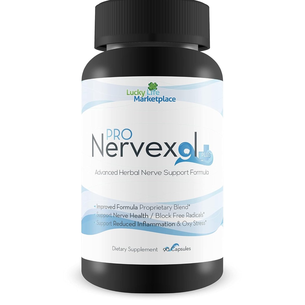 Pro Nervexol Plus - Inflammation Inhibitor - Natural Nerve Support - Blood Health Support - Vitamin C + Herbal Antioxidant Support - Natural Immunsystem Support
