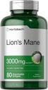 Horbäach Lions Mane Supplement: 124; 3000mg