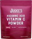Judees Pure Vitamin C Pulver 5 LB - 100% Non- GMO, Gluten- fri og Nut- fri - (L - Ascorbic Acid) - immunforsvar & antioxidant Supplement - Ingen Fyldere - til kosmetik og konservering fødevarer