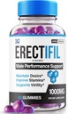 Erecfil Gummies, Erecfil 1000 MG Gummies, All- Natural Formel Support til mænd, Premium Mand tillæg for total sundhed og peak ydeevne, Erectifil Gomitas anmeldelser (60 Gummies)