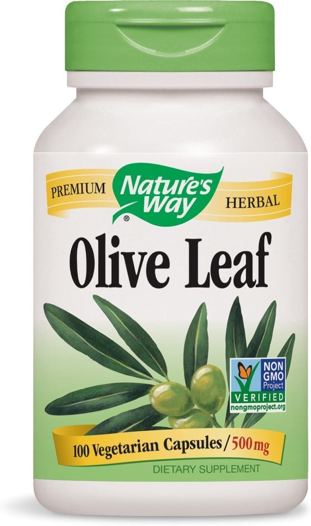 Nature 's Way Olive Leaf, 100 kapsler (pakke med 2)