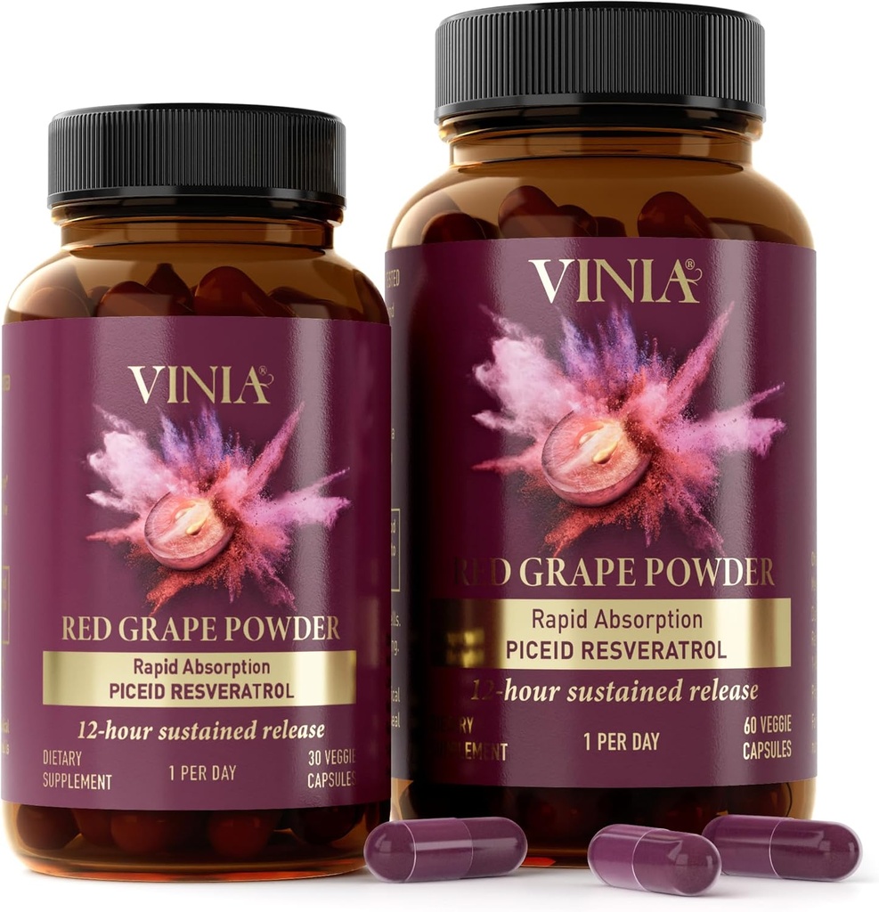 VINIA Blood Flow Supplement Super Bundle. 90 dages levering til bedste resultater som vist på kliniske forsøg.