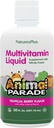 NaturePlus Animal Parade Kilde til liv Børns Flydende Multivitamin - Tropisk Berry Flavor - 30 fl oz - Hele fødevarer supplement - Vegetarisk, Gluten- Free - 60 Servering