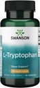 Swanson L- Tryptophan - Aminosyretilskud - hvile og afslapning - (60 kapsler, 500 mg hver)