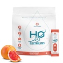 Cellutrex ® H2O Electrolytes - Electrolyte Powder Drink Mix, Zero Sugar, Natural Salt Hydration Pakninger til inddrivelse og wellness, Grapefrugt, 20 sticks