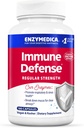Enzymedica, immunforsvar, regelmæssig styrke, proteolytiske enzymer til immunforsvar, 180 greve
