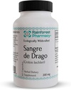 Sangre de Drago 60 Vegetariske Kapsler 200 mg - 100% Pure Peruvian Ecological Wildcrafted Croton Lechleri Dragon 's Blood for fordøjelse og hud sundhed