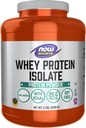 Now Foods Sport Nutrition, Whey Protein Isolate, 25 g Med BCAA, Unflavored Powder, 5-pound