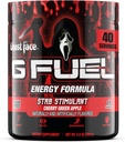 G Brændstof spøgelse ansigt energi drik pulver, Pre workout koffein mix til gaming, Sugar Free Focus Amino, Vitamin + Antioxidanter, 9.9oz (Cherry Green Apple, 40 Servere)