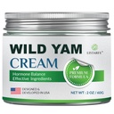 Wild Yam Cream for Hormone Balance, Organic Wild Yam Cream for Women for Hot Flashs and Night Sweats Menopause Relief, 2 oz