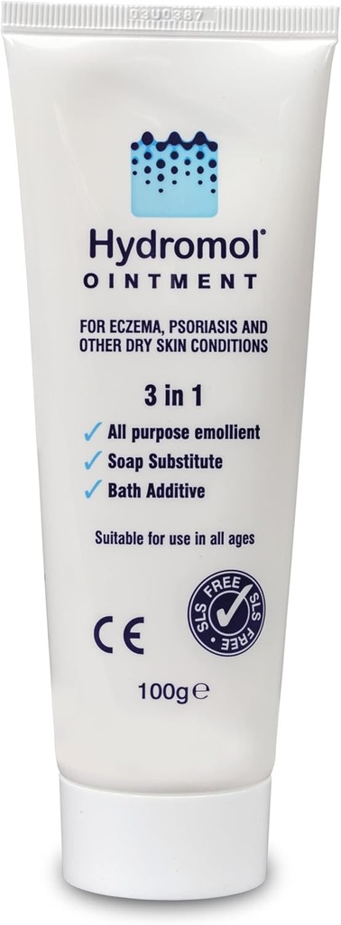 Salve 100g Tube til Håndtering af Dermatitis, Eksem, Psoriasis og andre tørre hudlidelser, (pakning med 1 pakke)