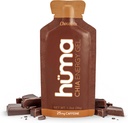 Huma Chia Energy Gel, Chokolade, 12 Gels, 25mg Koffein - Premier Sport Nutrition for Endurance Øvelse