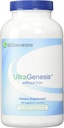Nutra BioGenesis UltraGenesis - Multivitamin uden jern til kvinder og mænd, immunforsvar for 50 + med vitamin A, C, D, E og mineraler Calcium, zink + mere, Plantebaseret - 180 Veganske kapsler