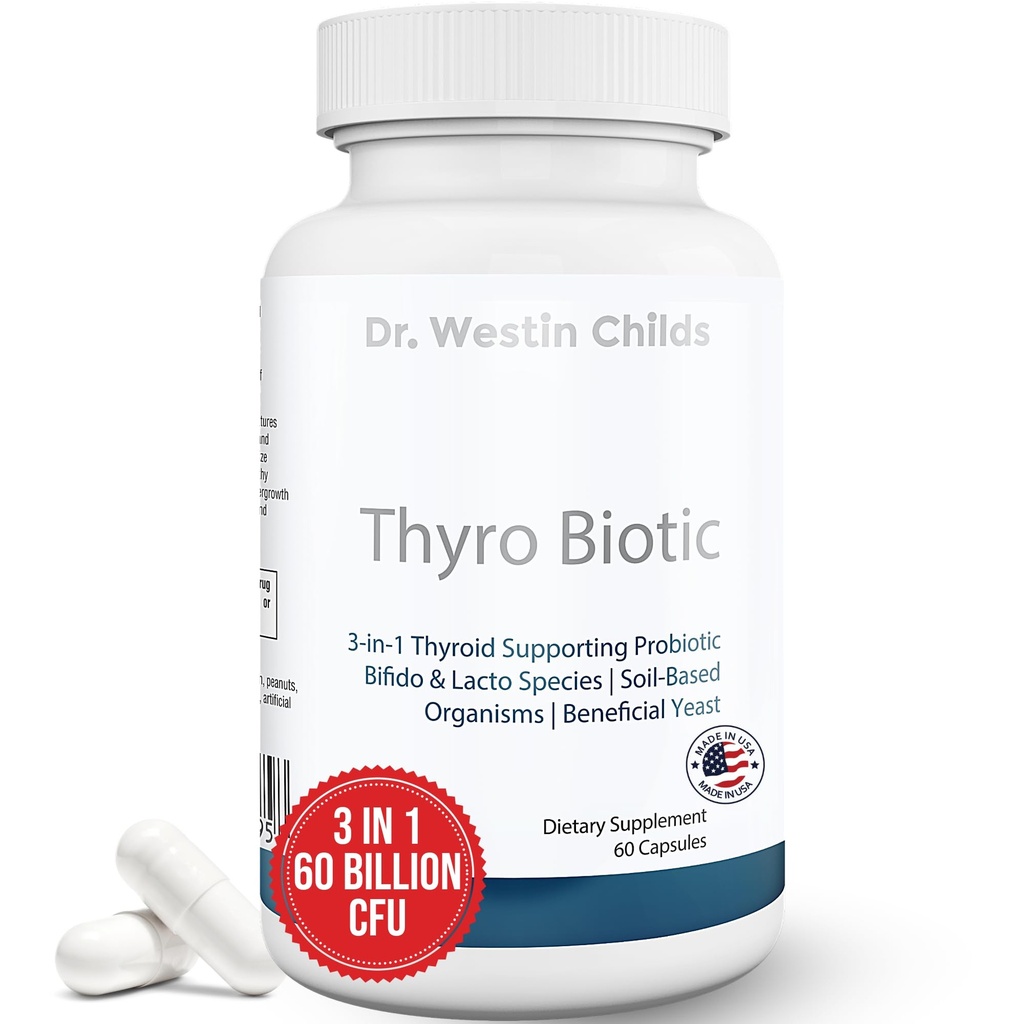Dr. Westin Childs Thyro Biotechnology - Support Thyroid, Digestive Health & Hormones