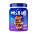 Enchant Collagen Protein pulver, Caramel Macchiato smag - 20g Græs Fed Collagen Peptider, Avocado Oil Creamer, kilde til Omega 9 + Fiber, for Joints, Muskel, Hud, Hår støtte, 0,80 lb